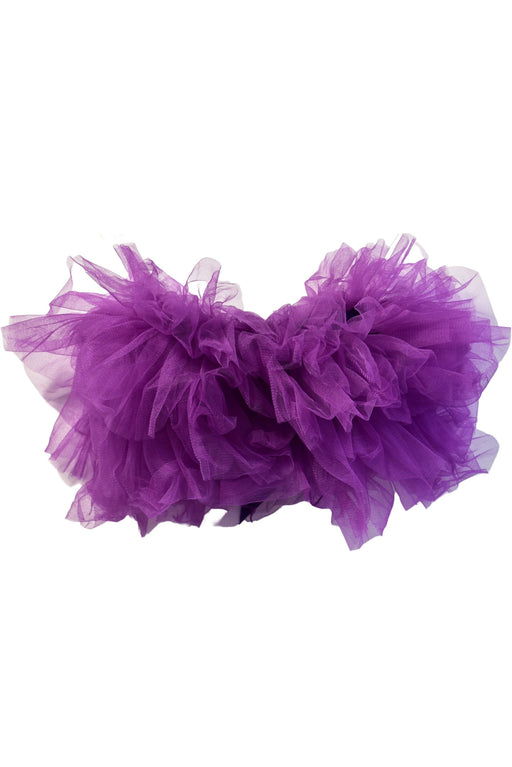 A Purple Tulle Skirts from Tutulamb in size M for girl. (Front View)