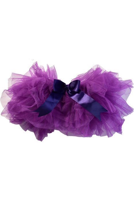 A Purple Tulle Skirts from Tutulamb in size M for girl. (Back View)