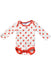 A White Long Sleeve Bodysuits from Boden in size Newborn for neutral. (Front View)