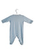 A Blue Long Sleeve Jumpsuits from Petit Bateau in size 0-3M for boy. (Back View)