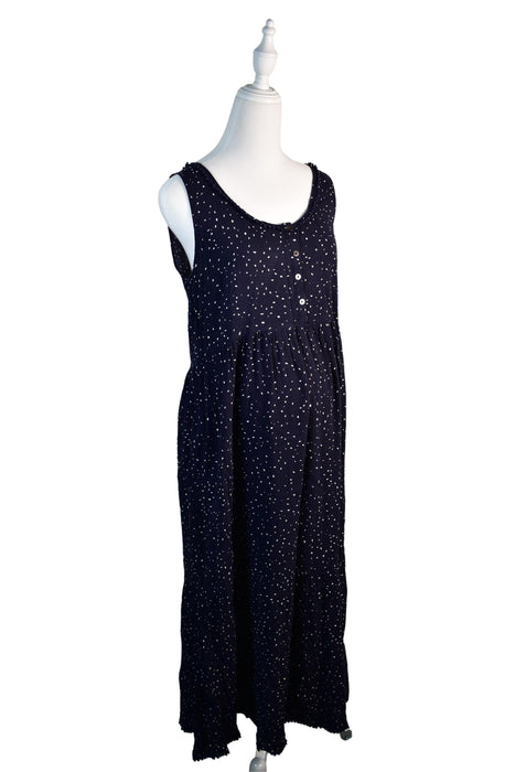 A Navy Sleeveless Dresses from Seraphine in size L for maternity. (Front View)