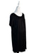 A Black Short Sleeve Dresses from Seraphine in size L for maternity. (Front View)