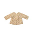 A Yellow Long Sleeve Tops from Bonpoint in size 6-12M for girl. (Front View)