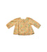 A Orange Long Sleeve Tops from Bonpoint in size 3-6M for girl. (Front View)