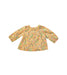 A Orange Long Sleeve Tops from Bonpoint in size 3-6M for girl. (Back View)