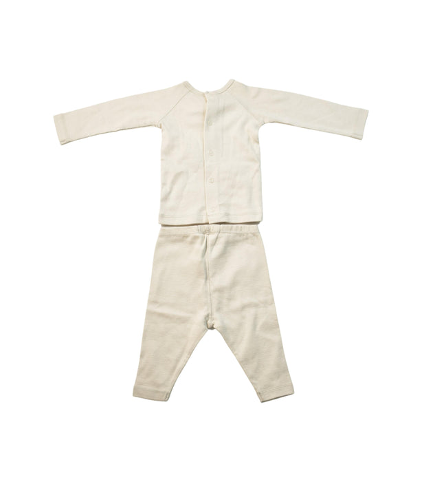 A Beige Leggings Sets from Bonpoint in size 0-3M for neutral. (Back View)