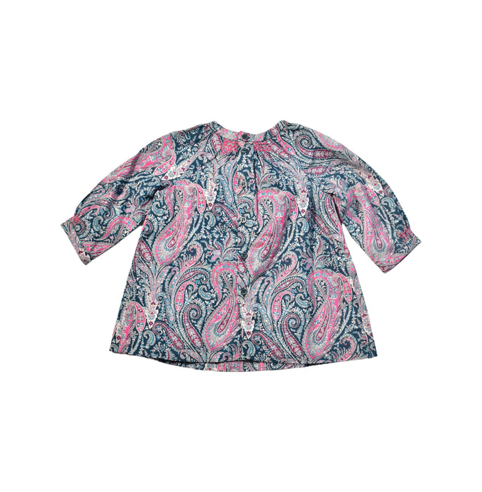 A Multicolour Long Sleeve Tops from Bonpoint in size 6T for girl. (Back View)