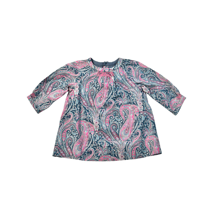 A Multicolour Long Sleeve Tops from Bonpoint in size 6T for girl. (Front View)