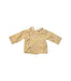 A Brown Long Sleeve Tops from Bonpoint in size 0-3M for girl. (Back View)