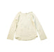 A Ivory Long Sleeve Tops from Bonpoint in size 4T for girl. (Back View)