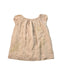 A Beige Short Sleeve Dresses from Bonpoint in size 3T for girl. (Front View)