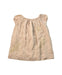 A Beige Short Sleeve Dresses from Bonpoint in size 3T for girl. (Front View)
