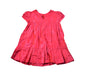 A Red Short Sleeve Dresses from Bonpoint in size 3T for girl. (Back View)