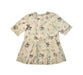 A Beige Long Sleeve Dresses from Bonpoint in size 3T for girl. (Front View)