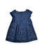 A Navy Sleeveless Dresses from Bonpoint in size 3T for girl. (Back View)