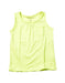 A Yellow Sleeveless Tops from Bonpoint in size 3T for girl. (Front View)