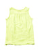 A Yellow Sleeveless Tops from Bonpoint in size 3T for girl. (Back View)