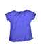 A Blue Short Sleeve Tops from Bonpoint in size 3T for girl. (Back View)