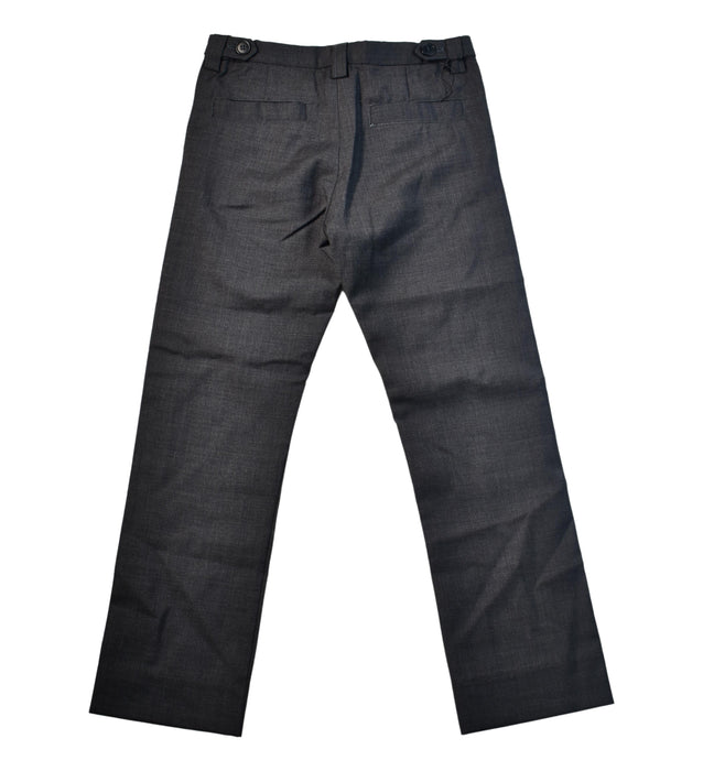 A Grey Dress Pants from Bonpoint in size 4T for boy. (Back View)