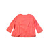 A Pink Long Sleeve Tops from Bonpoint in size 3T for girl. (Back View)