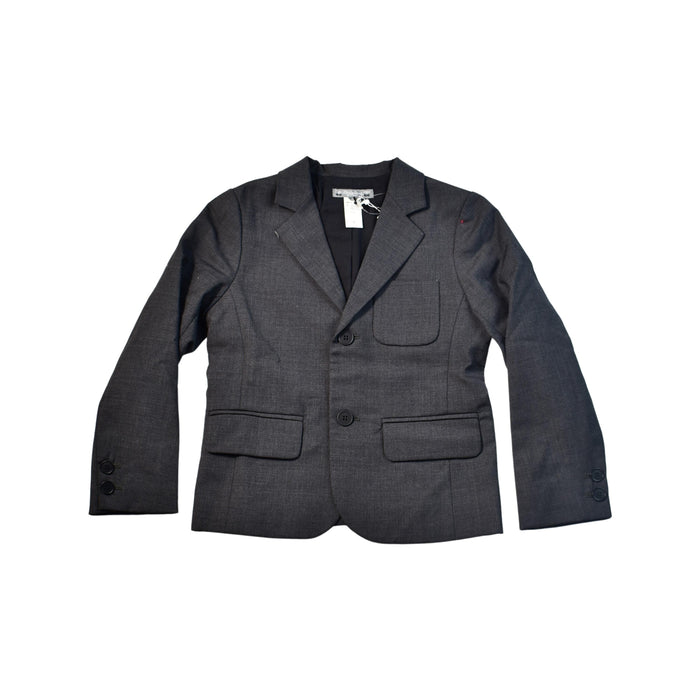 A Grey Blazers from Bonpoint in size 6T for boy. (Front View)