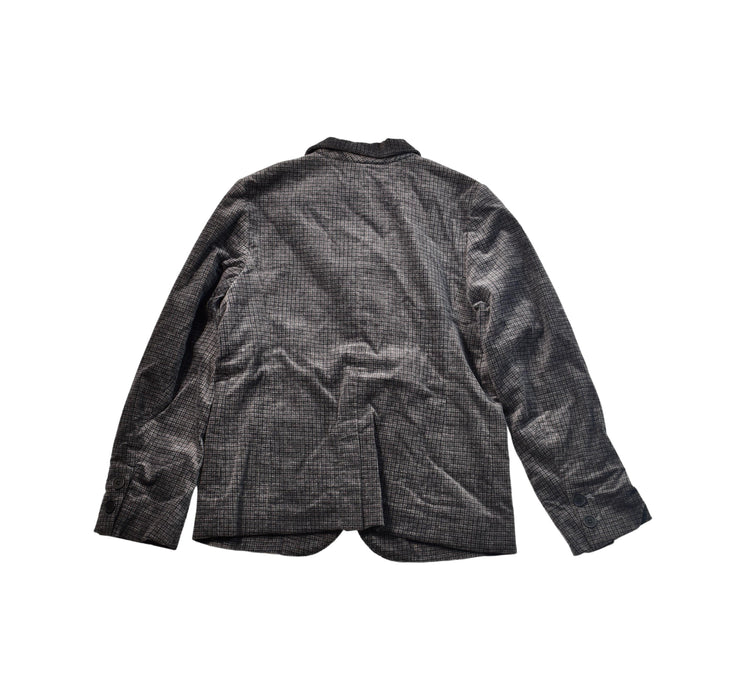 A Black Blazers from Bonpoint in size 8Y for boy. (Back View)