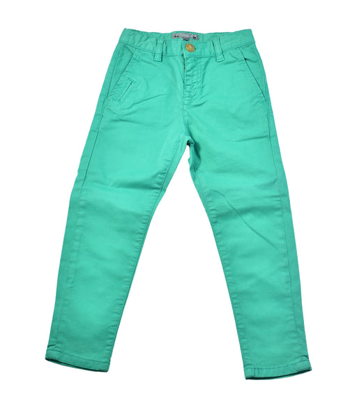 A Green Casual Pants from Bonpoint in size 3T for boy. (Front View)