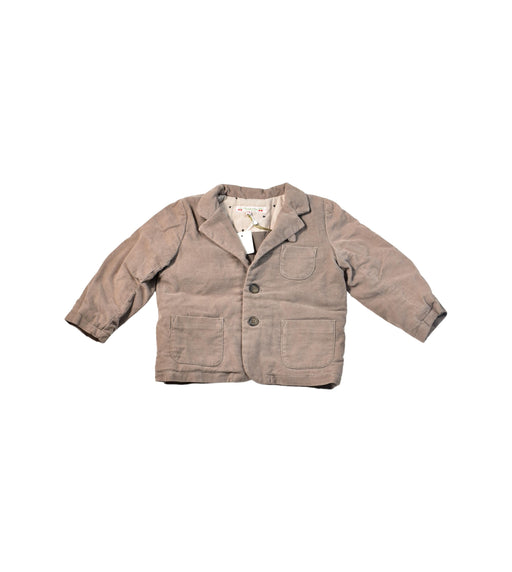 A Brown Blazers from Bonpoint in size 12-18M for boy. (Front View)