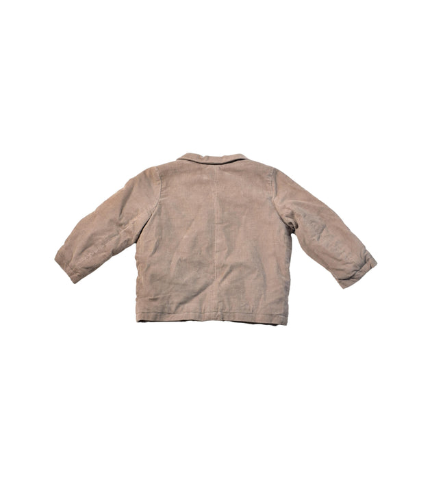 A Brown Blazers from Bonpoint in size 12-18M for boy. (Back View)