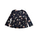 A Black Long Sleeve Tops from Bonpoint in size 6T for girl. (Back View)