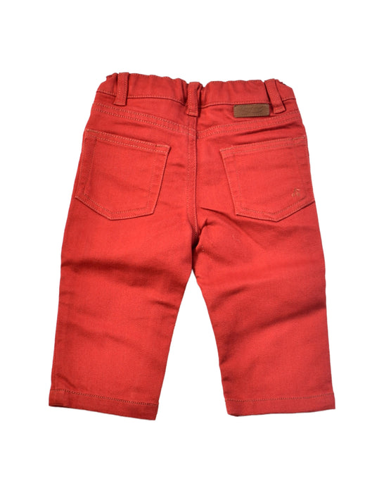 A Red Jeans from Bonpoint in size 3-6M for boy. (Back View)