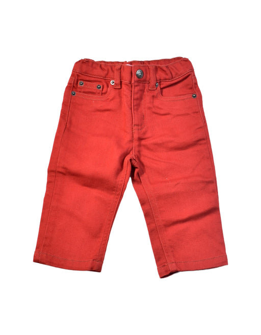 A Red Jeans from Bonpoint in size 3-6M for boy. (Front View)