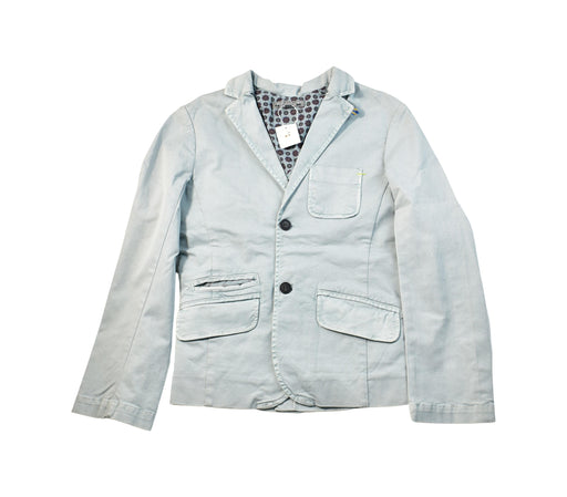 A Blue Blazers from Bonpoint in size 10Y for boy. (Front View)