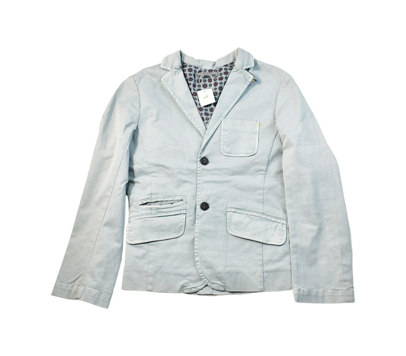 A Blue Blazers from Bonpoint in size 10Y for boy. (Front View)