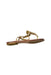 A  Sandals from Bonpoint in size 7Y for girl. (Back View)