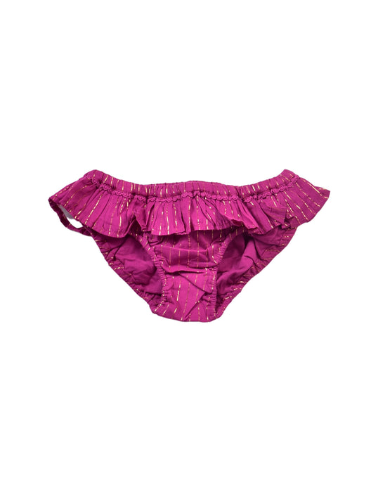 A Purple Bikinis from Lison Paris in size 18-24M for girl. (Front View)