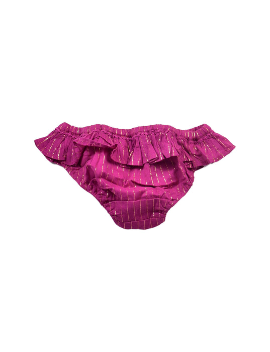 A Purple Bikinis from Lison Paris in size 18-24M for girl. (Back View)