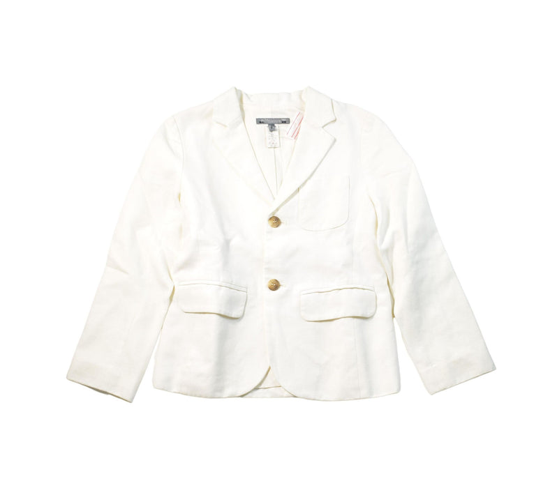 A White Blazers from Bonpoint in size 8Y for boy. (Front View)