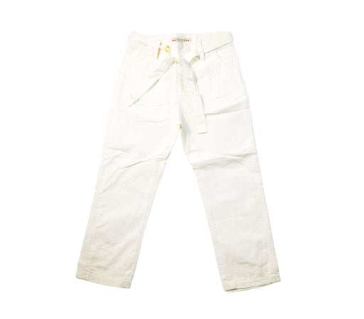 A White Casual Pants from Bonpoint in size 3T for neutral. (Front View)