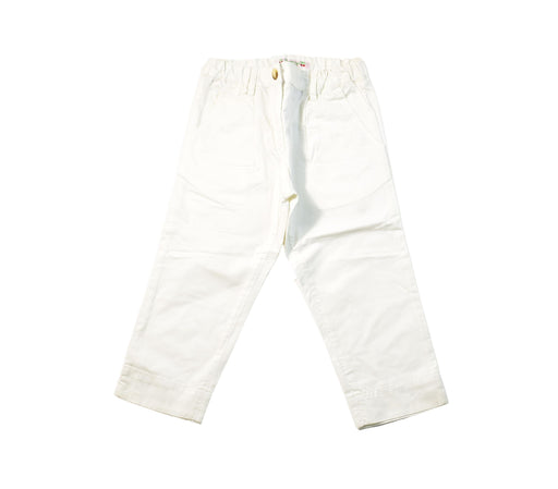 A White Casual Pants from Bonpoint in size 3T for boy. (Front View)