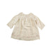 A Beige Long Sleeve Dresses from Bonpoint in size 12-18M for girl. (Front View)