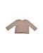 A Brown Short Sleeve Tops from Bonpoint in size 3-6M for girl. (Back View)