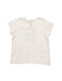 A Beige Short Sleeve Tops from Bonpoint in size 3-6M for girl. (Back View)