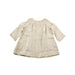 A Beige Long Sleeve Dresses from Bonpoint in size 12-18M for girl. (Back View)