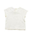 A Ivory Short Sleeve Tops from Bonpoint in size 3-6M for girl. (Back View)
