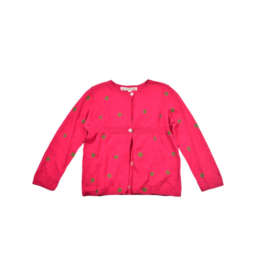 A Red Cardigans from Bonpoint in size 2T for girl. (Front View)