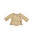 A Brown Long Sleeve Tops from Bonpoint in size 3-6M for girl. (Back View)