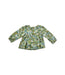 A Green Long Sleeve Tops from Bonpoint in size 6-12M for girl. (Back View)