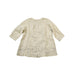 A Taupe Long Sleeve Dresses from Bonpoint in size 12-18M for girl. (Back View)