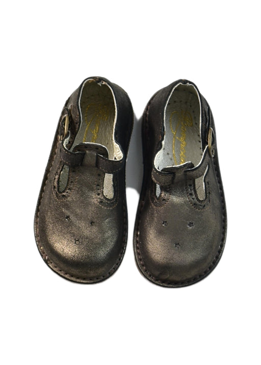 A Grey Flats from Bonpoint in size 18-24M for girl. (Front View)